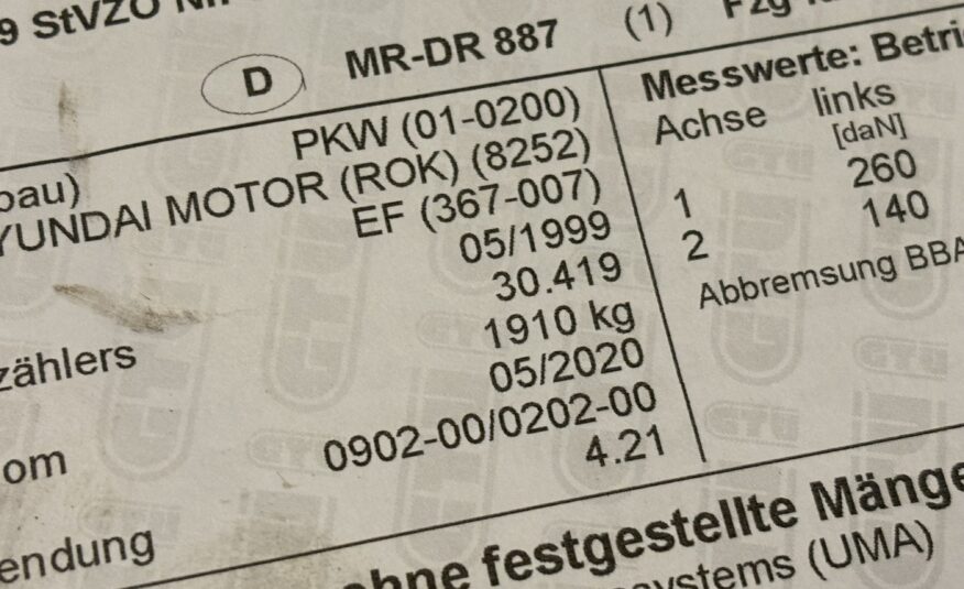 Hyundai Sonata 2.5V6 GLS